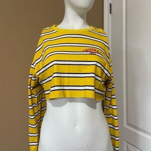 H&M Cropped long sleeve shirt